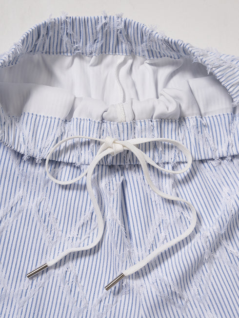 STRIPE JQ SHORT PT /Y251-38006